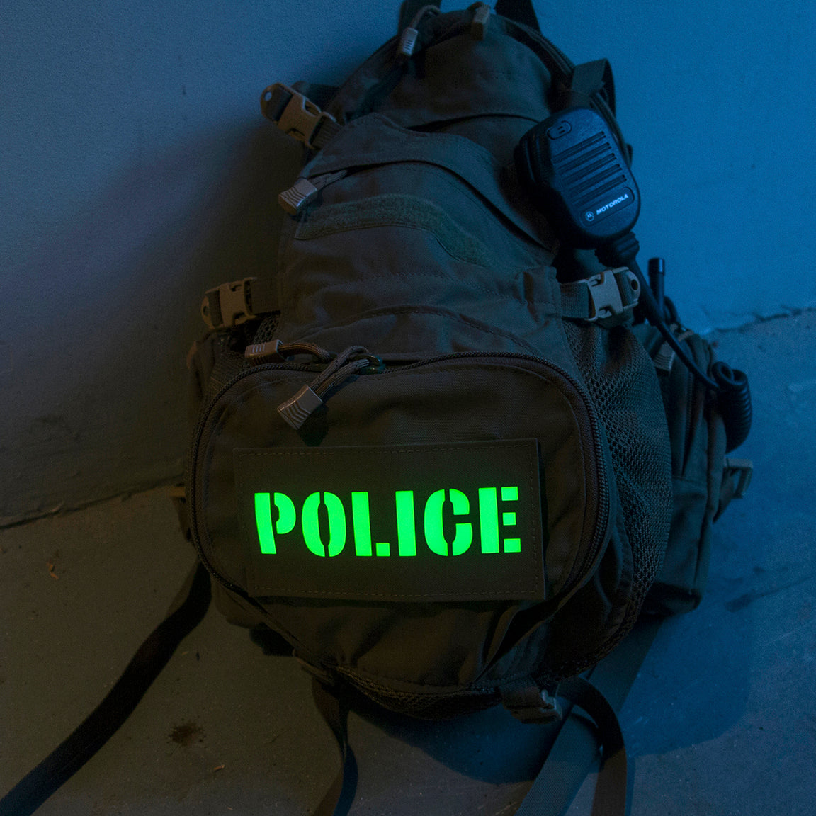 Police Identifier Velcro Patches 6x3 in