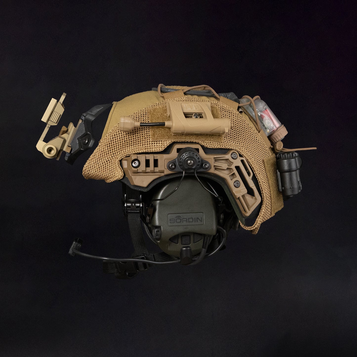 Team Wendy EXFIL Carbon Bump Mesh Helmet Cover