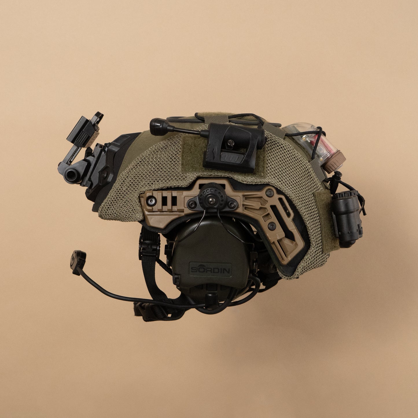 Team Wendy EXFIL Carbon Bump Mesh Helmet Cover