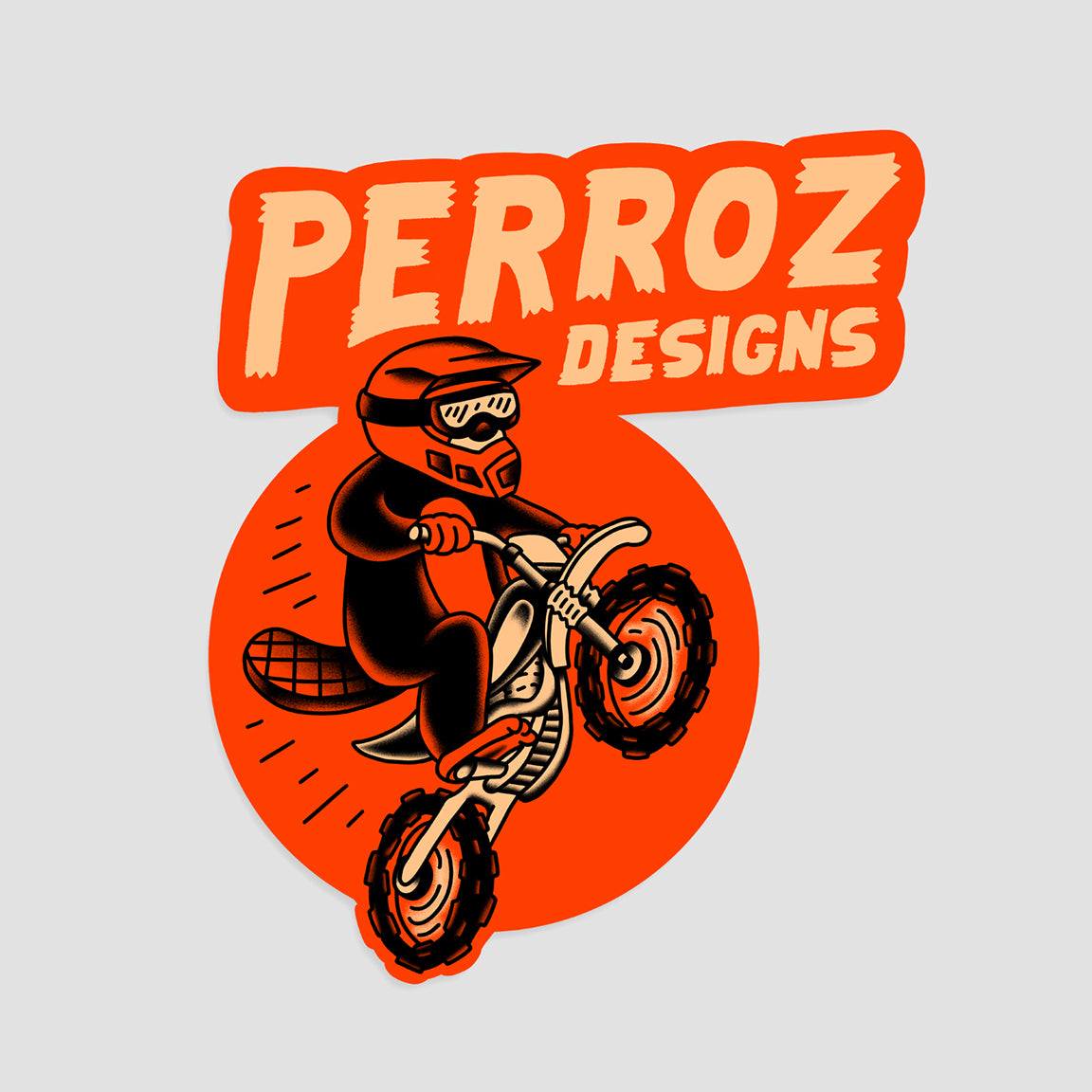 Dirt Bike Sticker