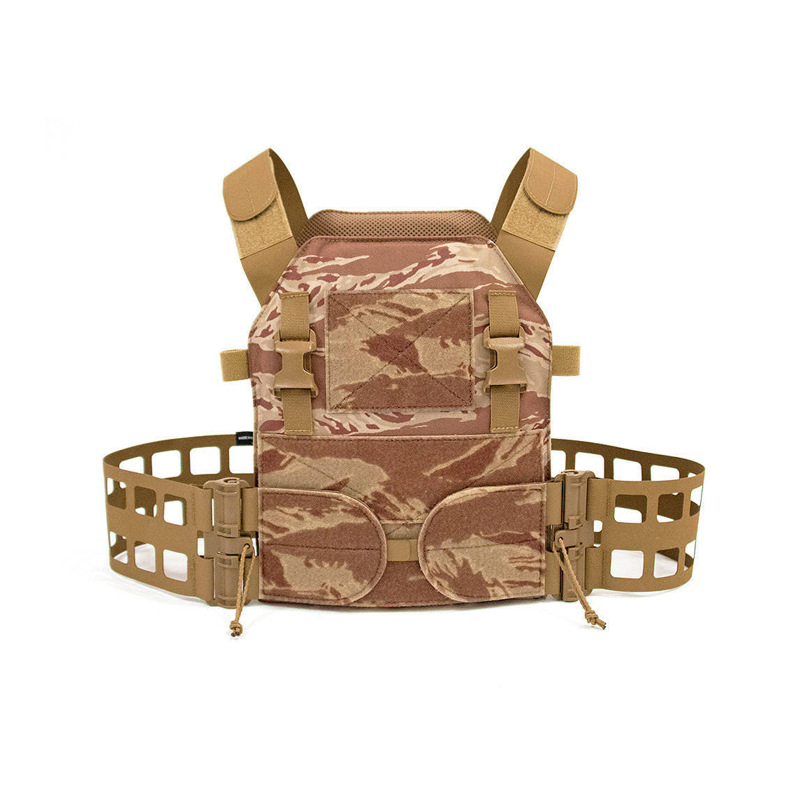 Low Profile Slick Plate Carrier (LPSPC) Tiger Stripe Desert TUBES