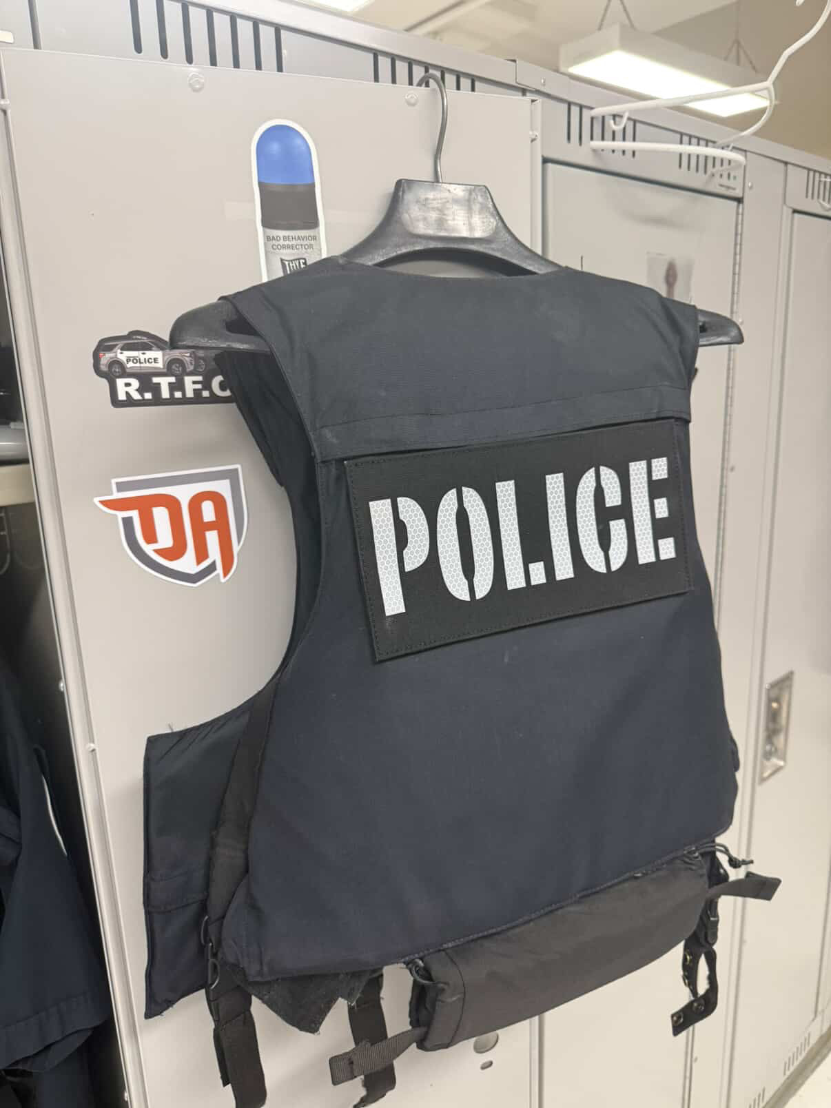 Police Identifier Velcro Patches 5x10 in