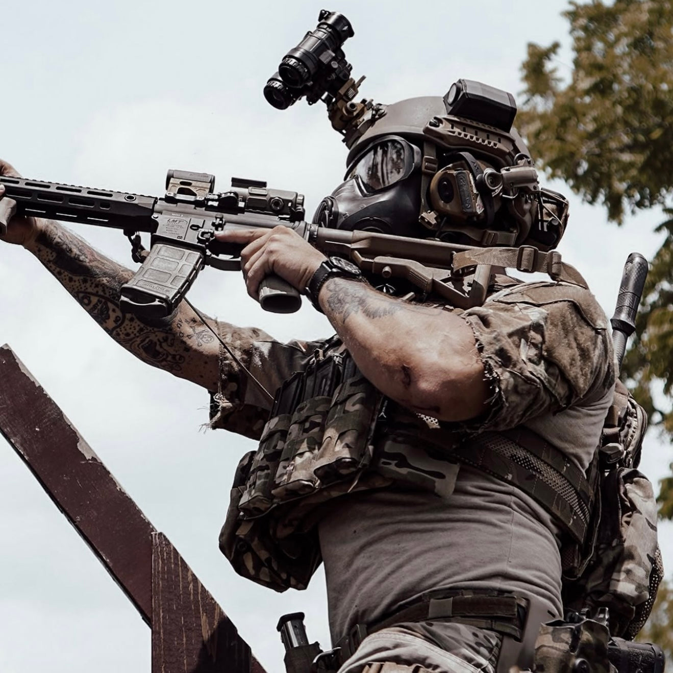 RTF 5.56 Triple Mag Placard
