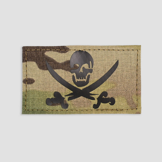 Jolly Roger Velcro Patches