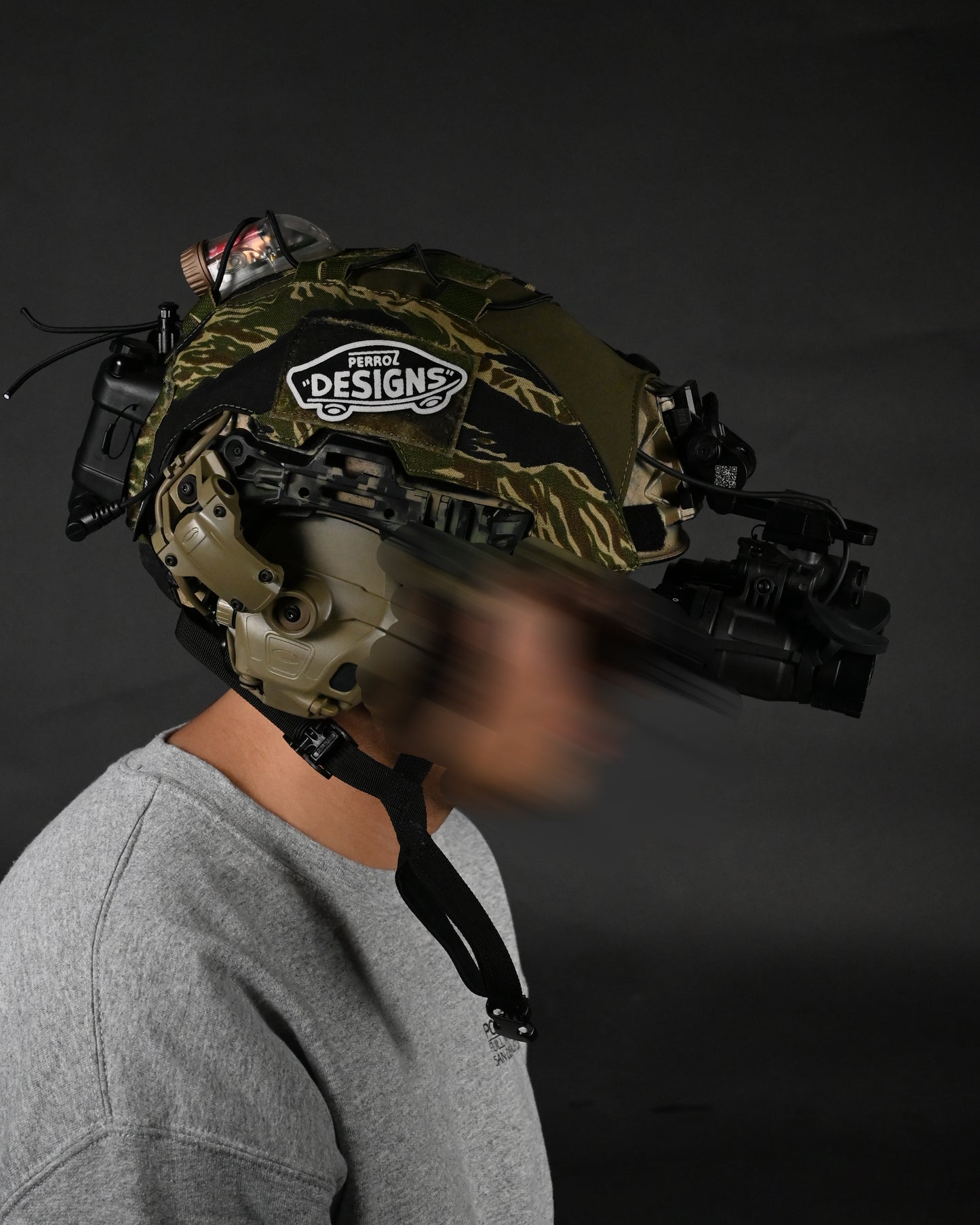 Team Wendy Carbon/ LTP Bump Helmet Cover