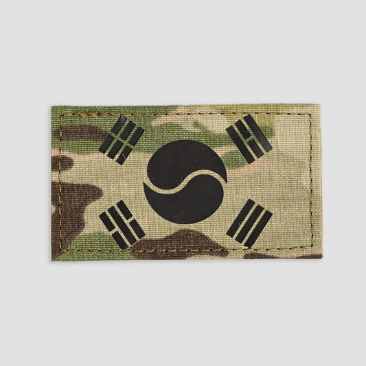 South Korea Flag Velcro Patches