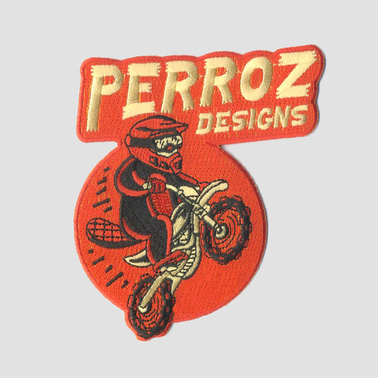 Dirt Bike Embroidered Patches