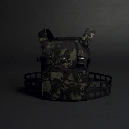 Low Profile Slick Plate Carrier (LPSPC) MultiCam Black - Ready to Ship