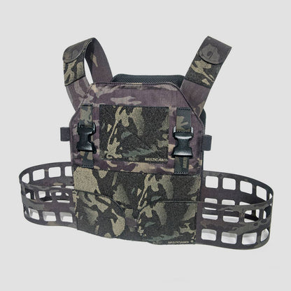 Low Profile Slick Plate Carrier (LPSPC) MultiCam Black - Ready to Ship