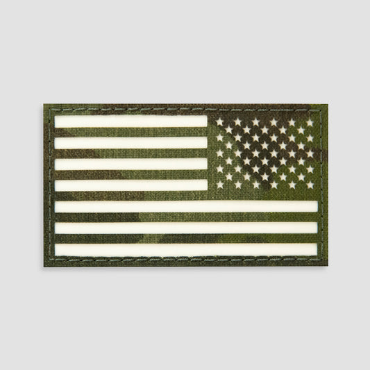 American Flag (Reversed) Velcro Patches
