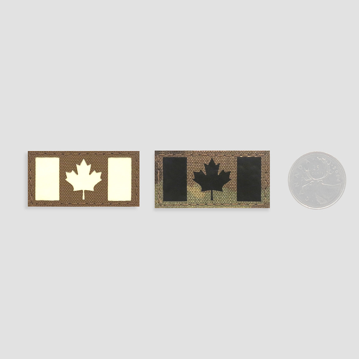 Canadian Flag Mini Velcro Patches