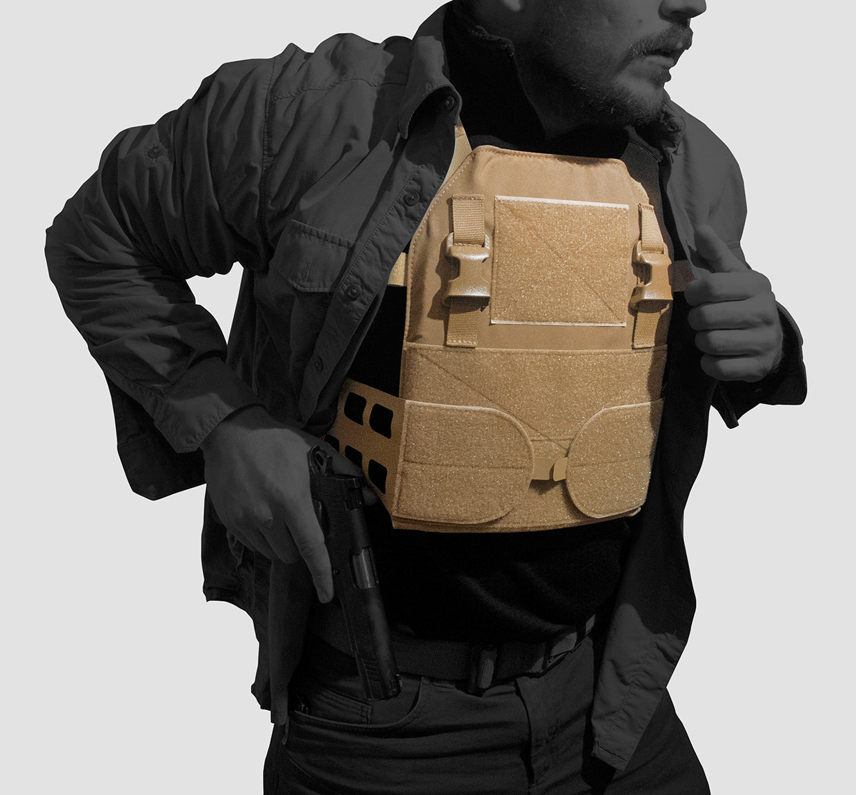 Low Profile Slick Plate Carrier (LPSPC)